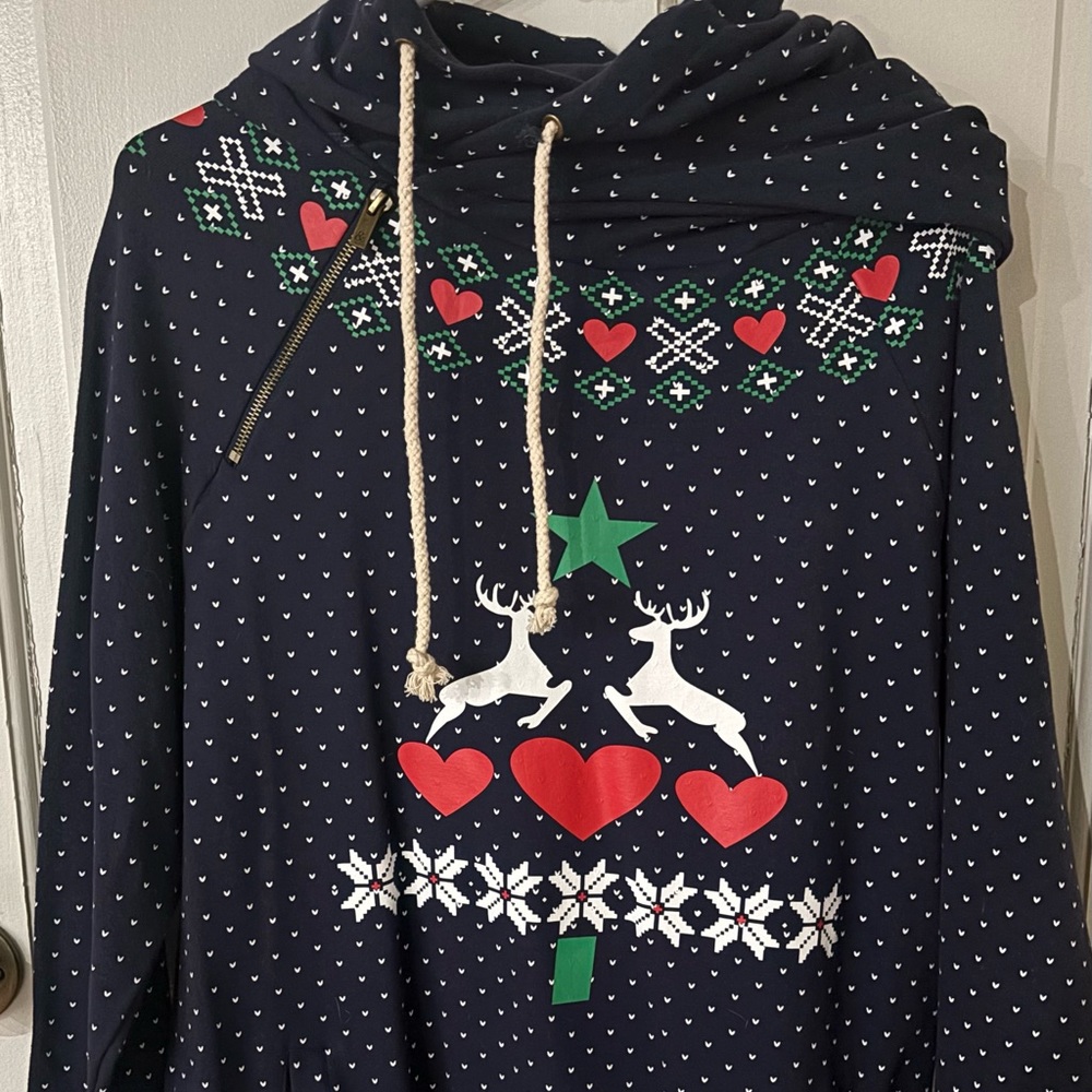 Double Hood  - “Joy to the World” Pullover hoodie